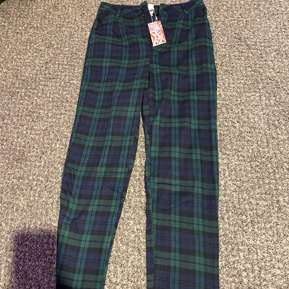 plaid pants